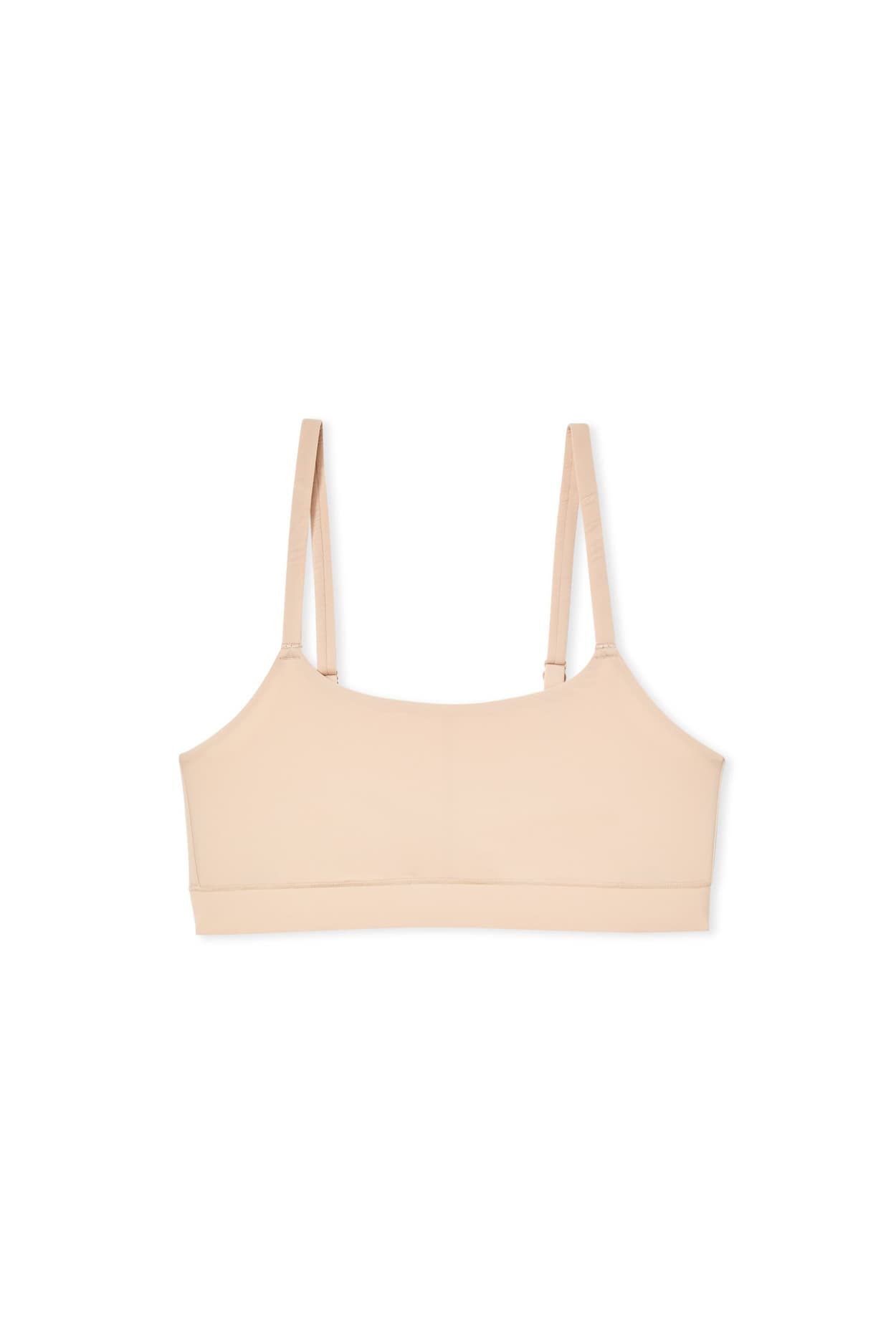Biustonosz typu bralette z mikrofibry po mastektomii
