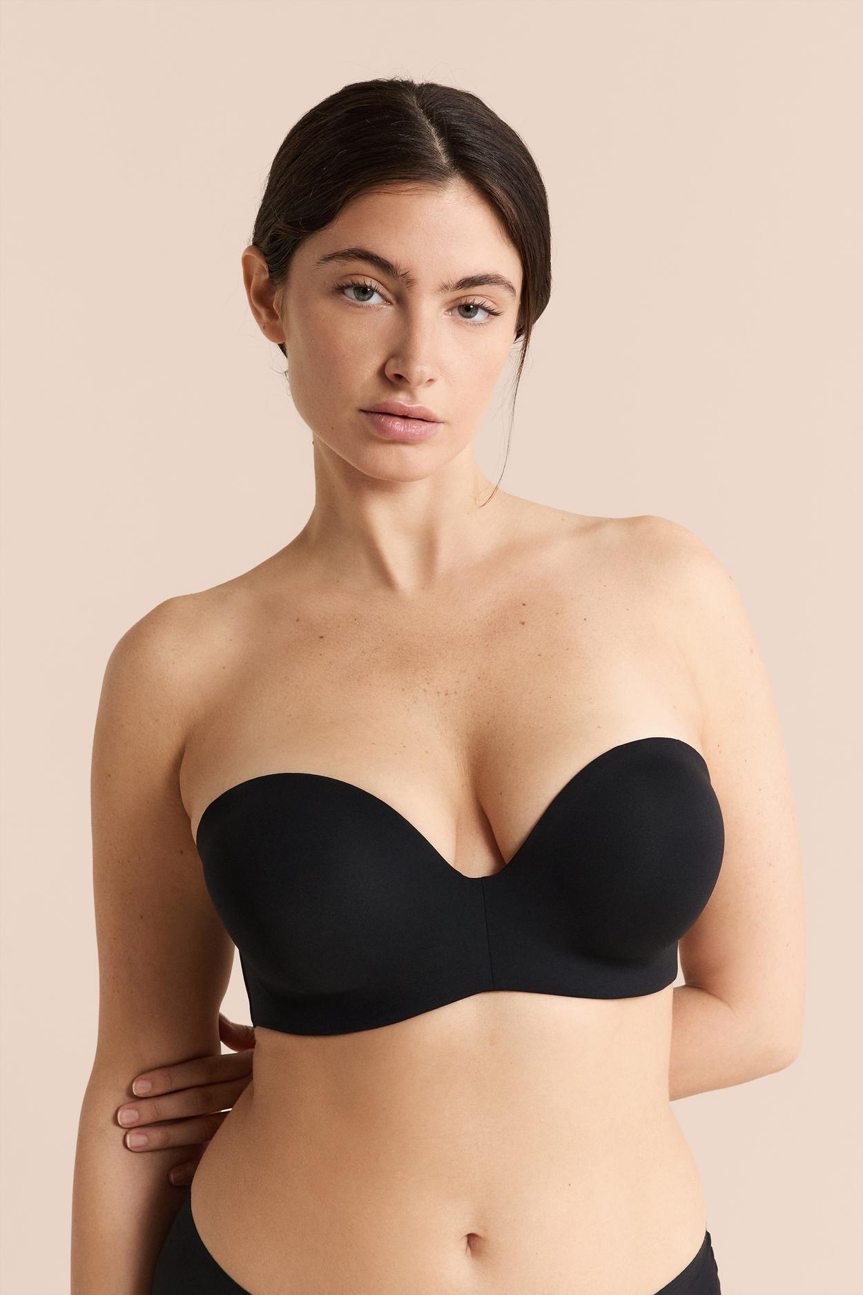 Bandeau z cienkimi miseczkami, miseczki C-E