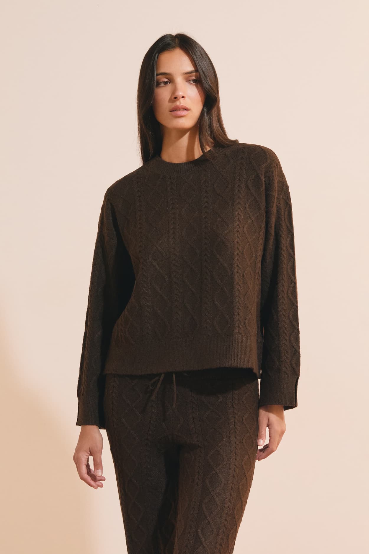 Sweter z dzianiny